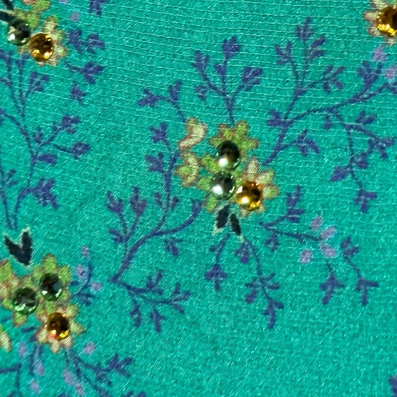 ETRO PONCHO WITH SWAROVSKI CRYSTALS - Picture 4 of 6